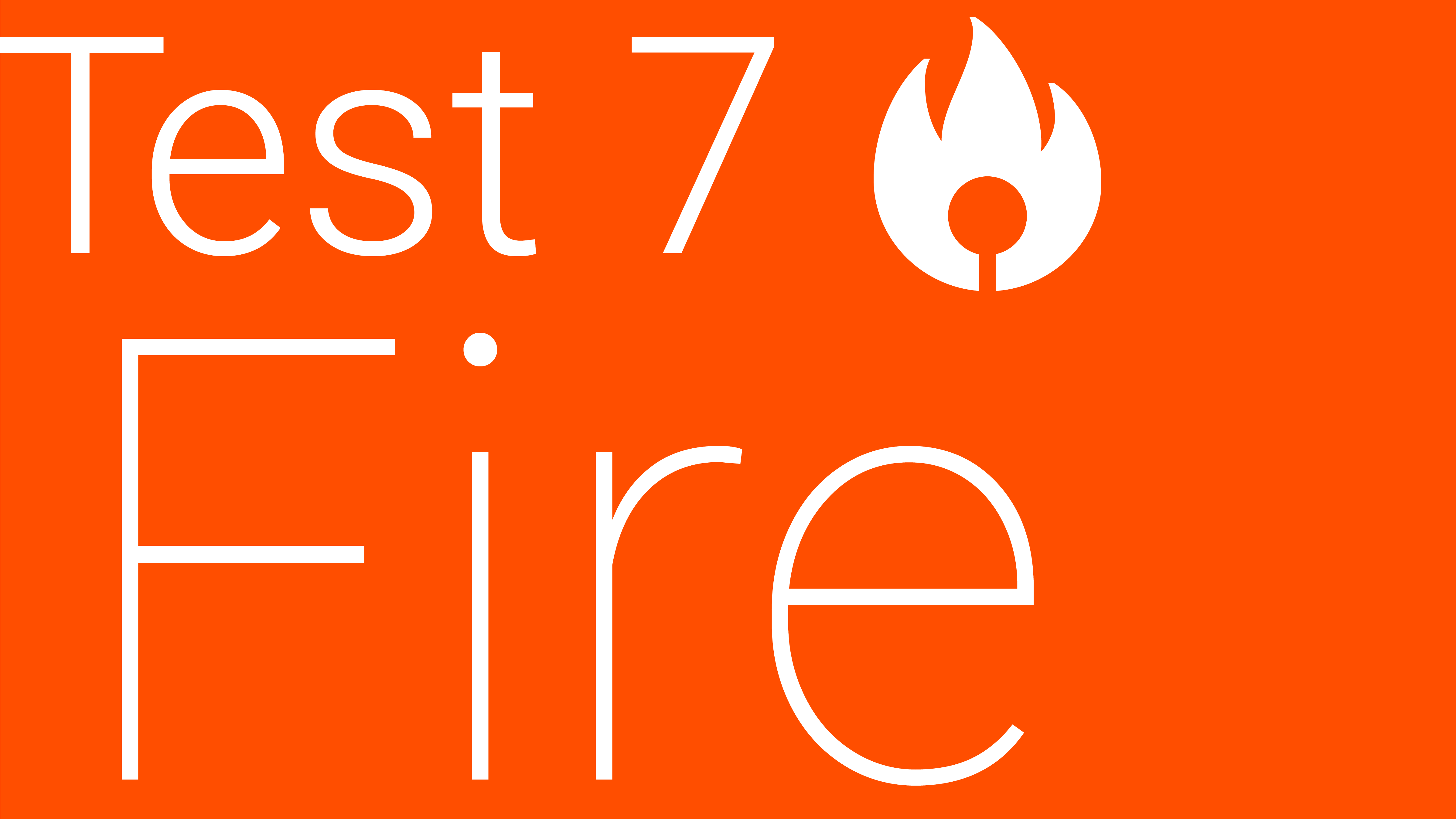 imagen de noticia sobre Test 7 Fire